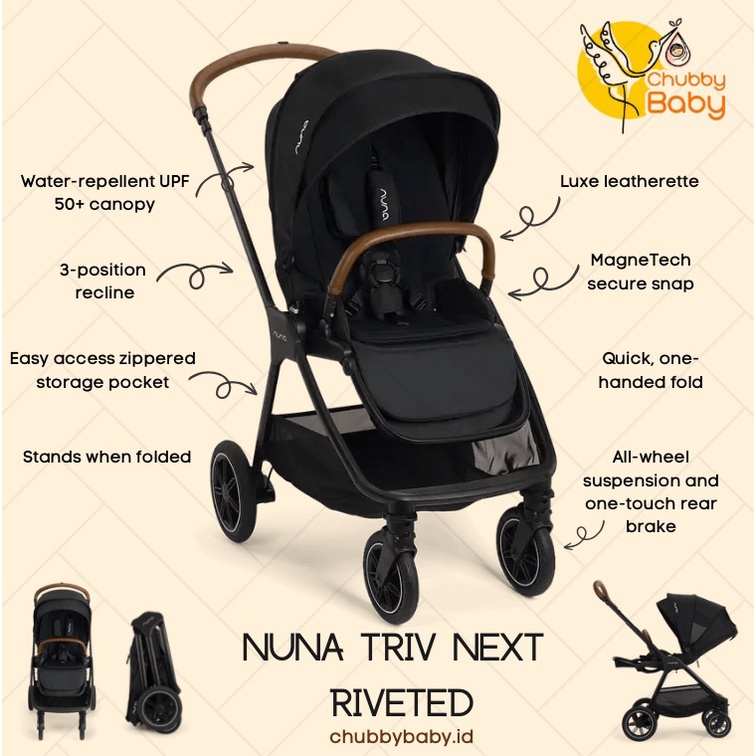 Harga stroller nuna sales triv