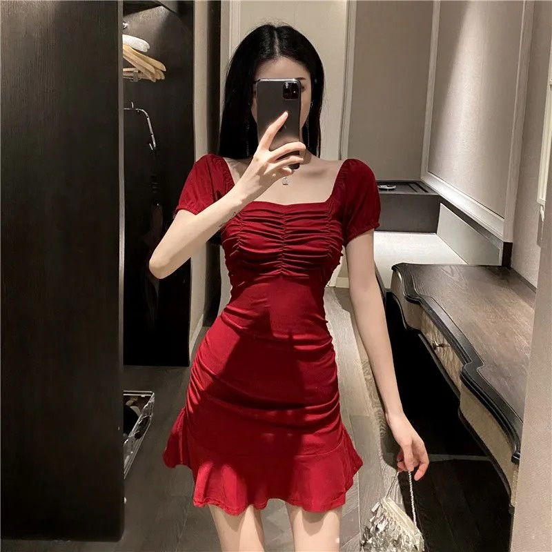 Jual Sabrina Bodycon Mini Dress Wanita S XL Shopee Indonesia