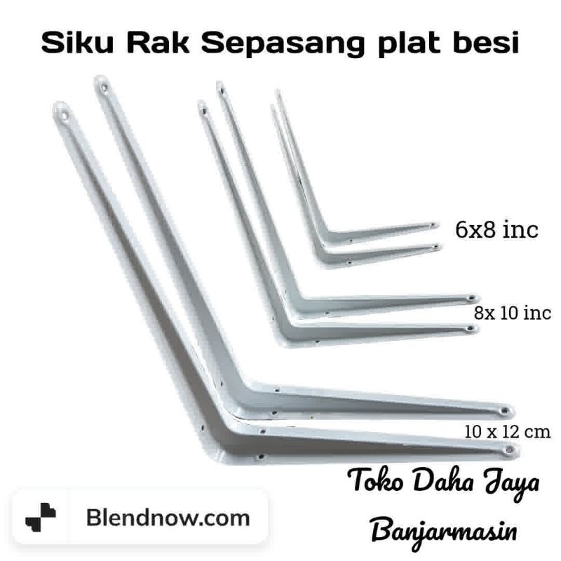 Jual Siku Rak Sepasang Berbagai Macam Ukuran | Shopee Indonesia