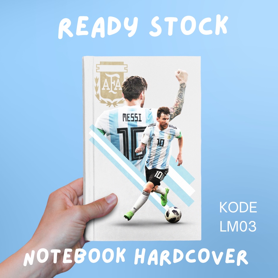 Jual BUKU NOTEBOOK LIONEL MESSI/ BUKU SEKOLAH/ BUKU CATATAN/ BUKU ...
