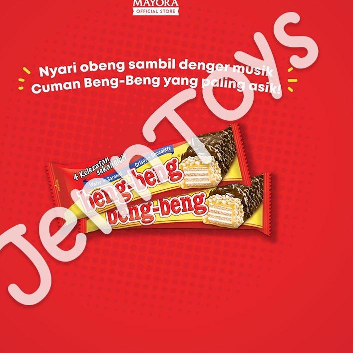 Jual Serbuuu Jenntoys Makanan Snack Wafer Coklat Mayora Beng Beng