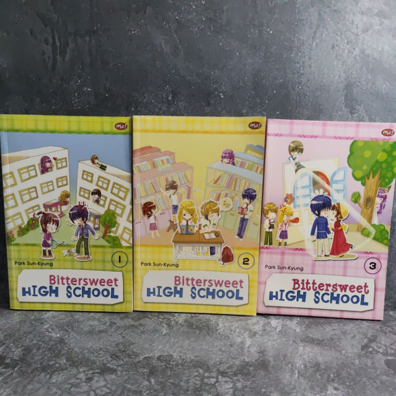 Jual Buku / Komik Bittersweet High School edisi 1,2,3, Park Sun Kyung ...