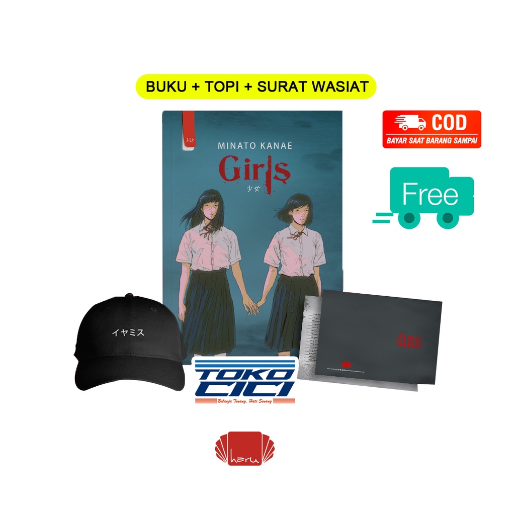 Jual Novel Girls Oleh Minato Kanae - Buku+Bonus - Toko Cici | Shopee ...