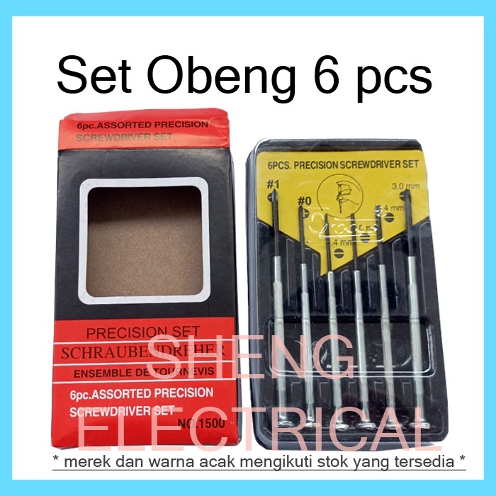 Jual Obeng Jam Set Obeng Multifungsi Kacamata HP Arloji Laptop Komputer ...