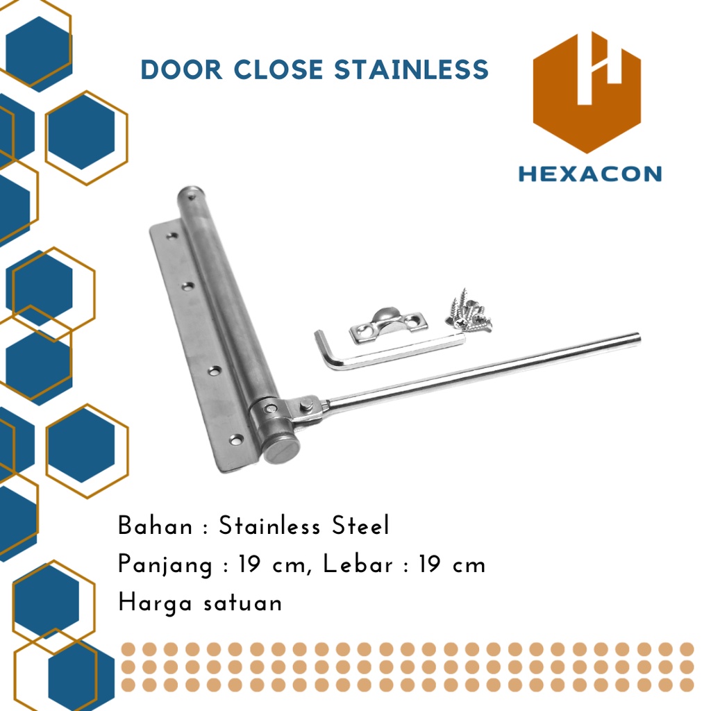 Jual Door Close Stainless Steel Engsel Stang Per T Penutup Pintu ...