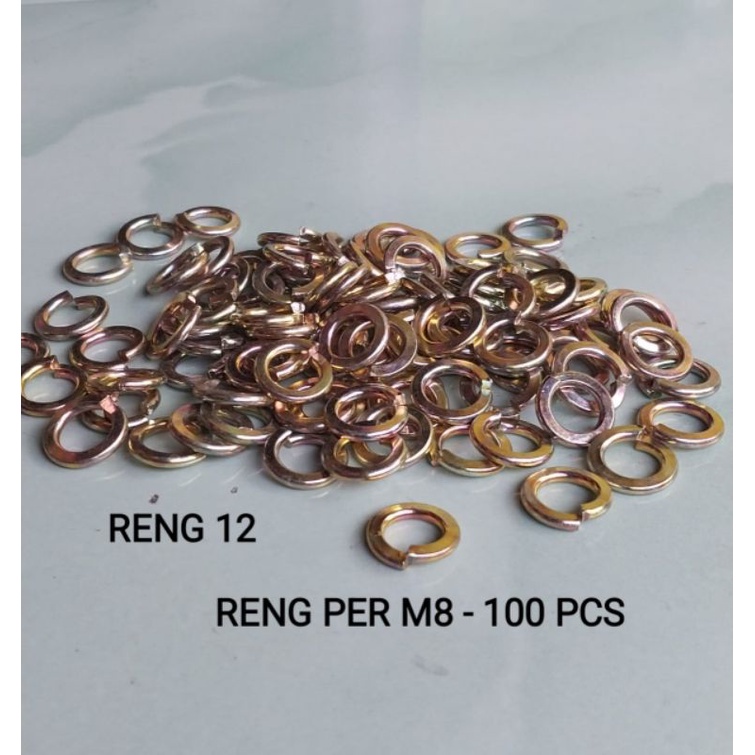 Jual RENG PER M8 - RENG 12 ( 100 PCS ) | Shopee Indonesia