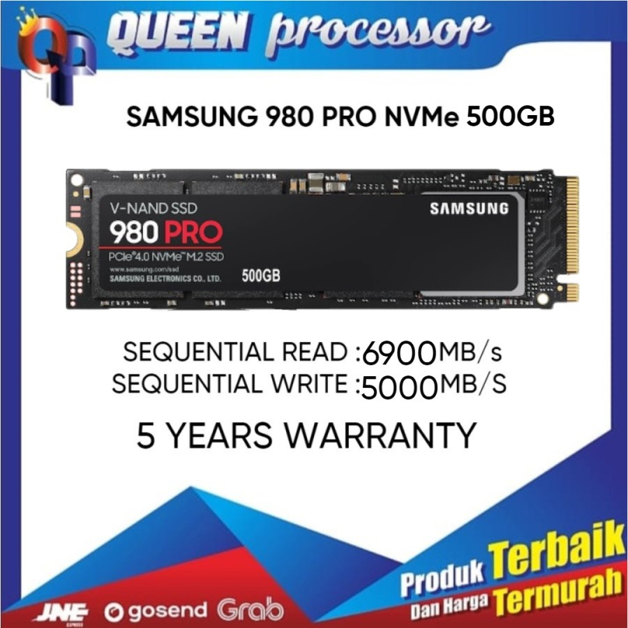 Jual SSD 500GB SAMSUNG 980 PRO M.2 NVMe | Shopee Indonesia