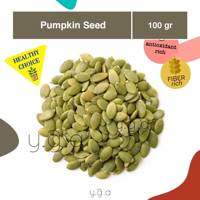 Jual Organic Pumpkin Seed 100gr / Biji Labu | Shopee Indonesia