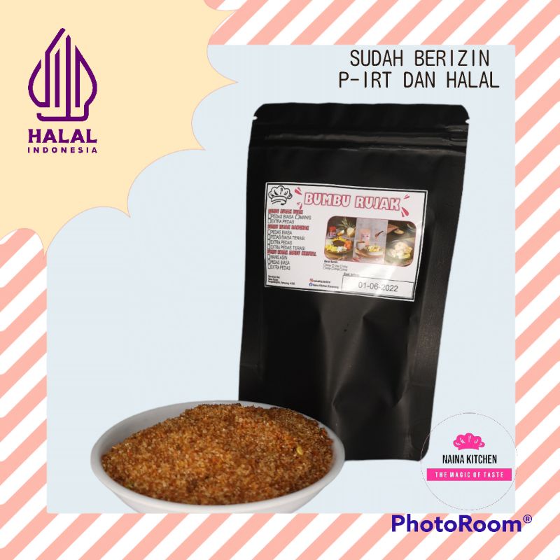 Jual SAMBAL BUMBU RUJAK BANGKOK/Rujak/Rojak Buah Pedas Manis Asin Naina ...