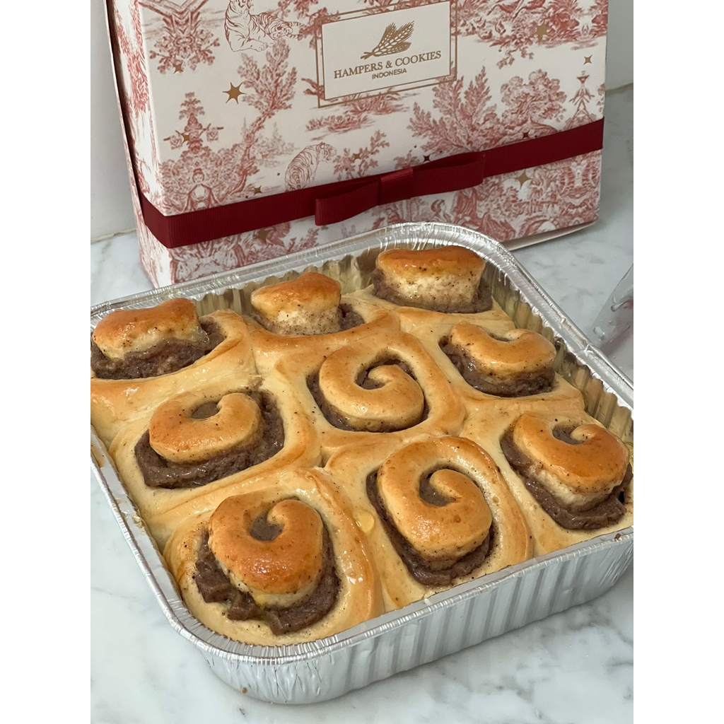 Jual Hampers Imlek Chinese New Year Roti Cinnamon Bun Roll | Shopee ...