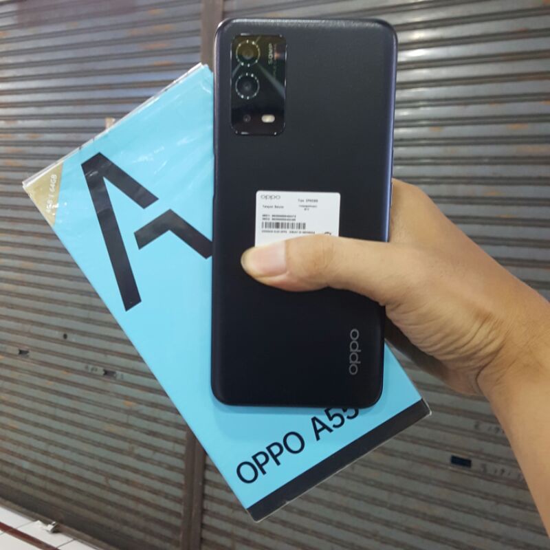 Jual oppo a55 ram 4gb internal 64gb second bekas mulus fullset original ...