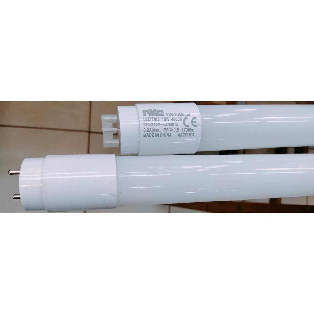 Jual LAMPU LED TL 18 NVC LAMPU NEON LAMPU TL T8 120CM LED 18W 4000K ...