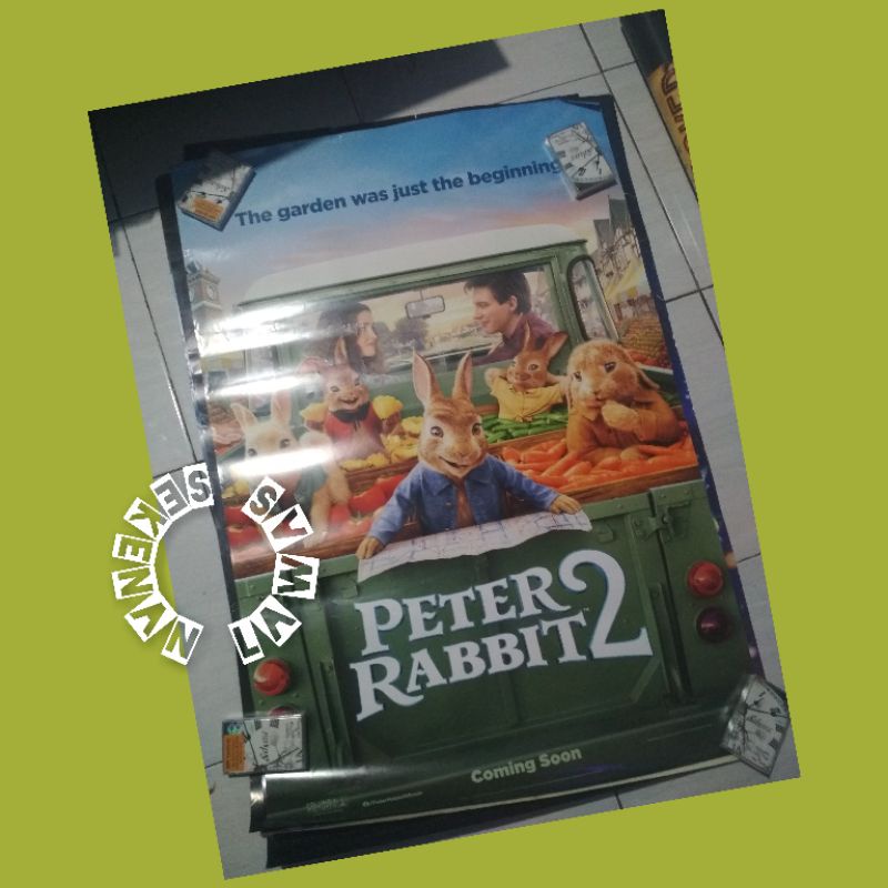 Jual Poster Bekas Bioskop Peter Rabbit 2 /Ukuran 120 Cm x 70 Cm ...