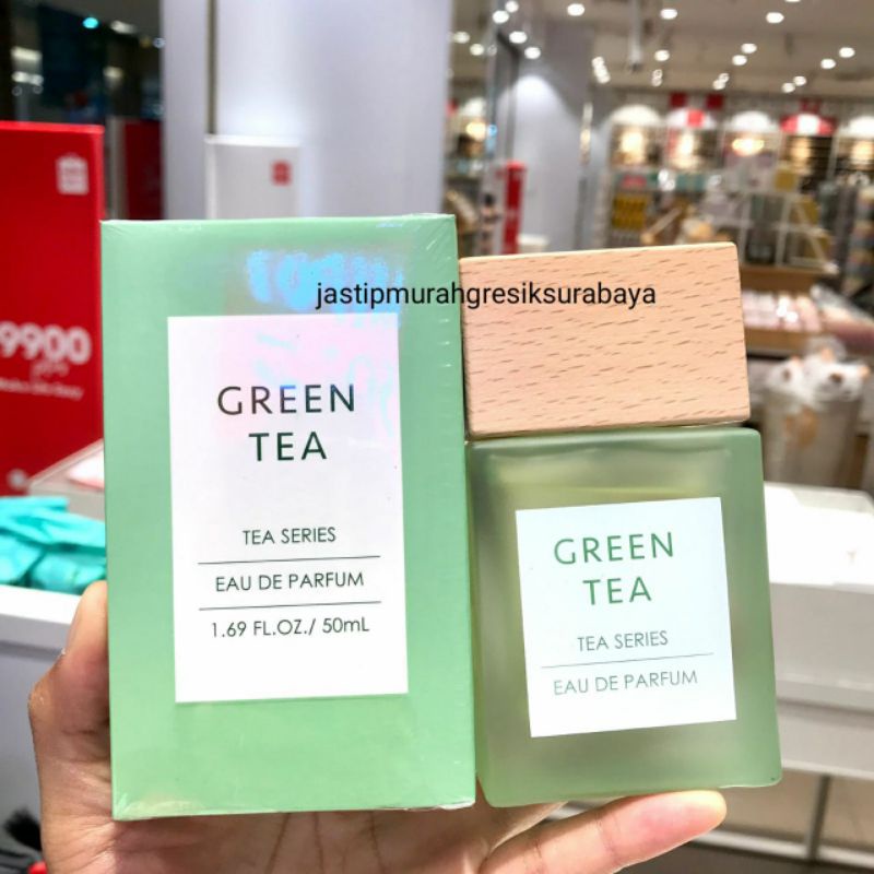 Jual TEA SERIES EAU DE PERFUME MINISO PARFUM MINISO PARFUM GREEN TEA