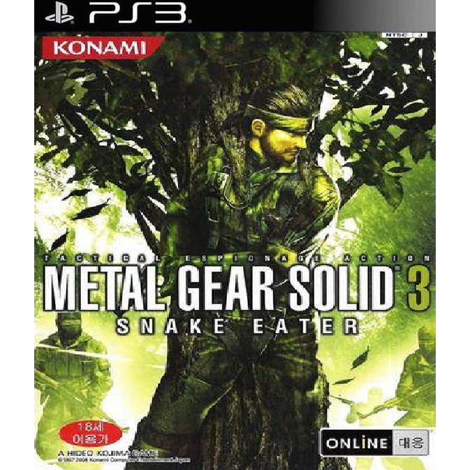 Jual DVD Kaset Game PS2 PKG PS3 Multiman HEN Metal Gear Solid 3 Snake