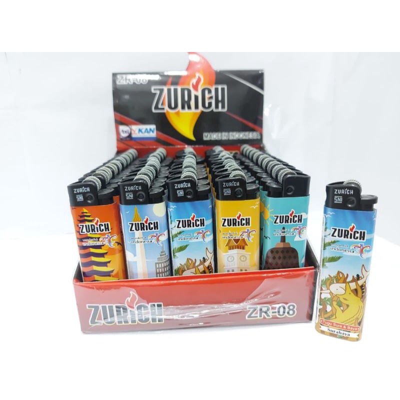 Jual Korek Api Roda Zurich isi 50 pcs | Shopee Indonesia