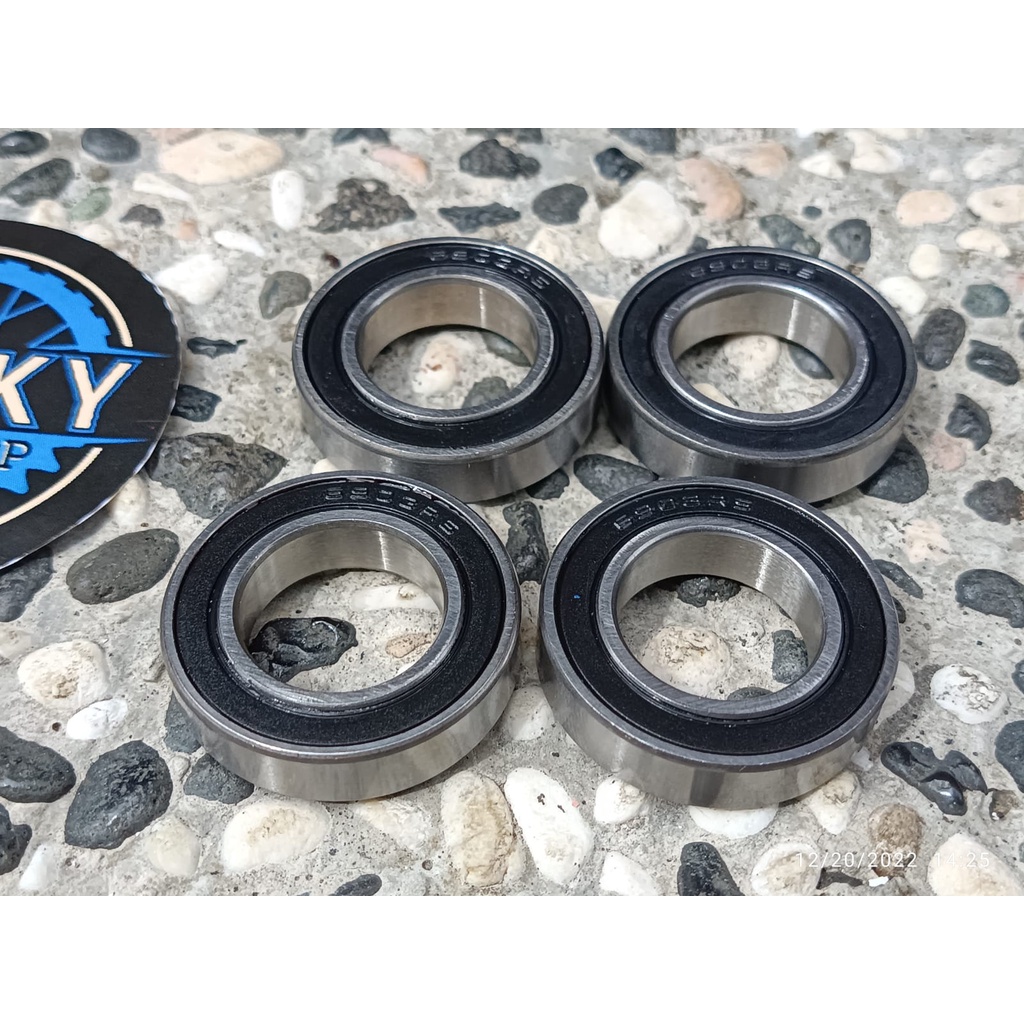 Jual Bearing laker laher hub Freehub 6902 2rs seal rubber ball bearing ...