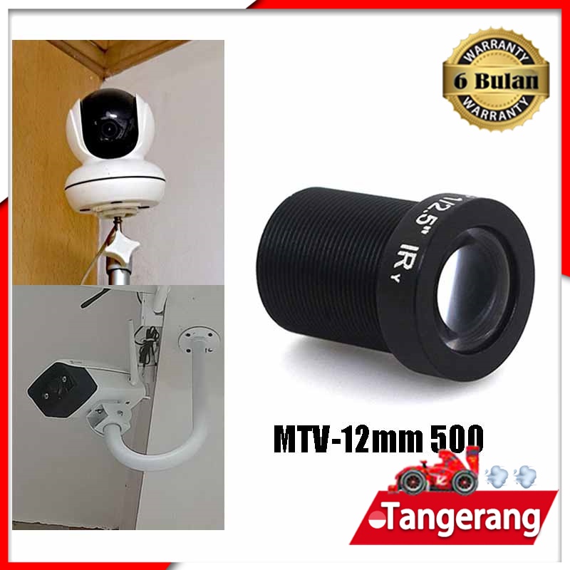 Jual 12mm 5MP Single Board Camera Lens HD Network Camera Lens CCTV