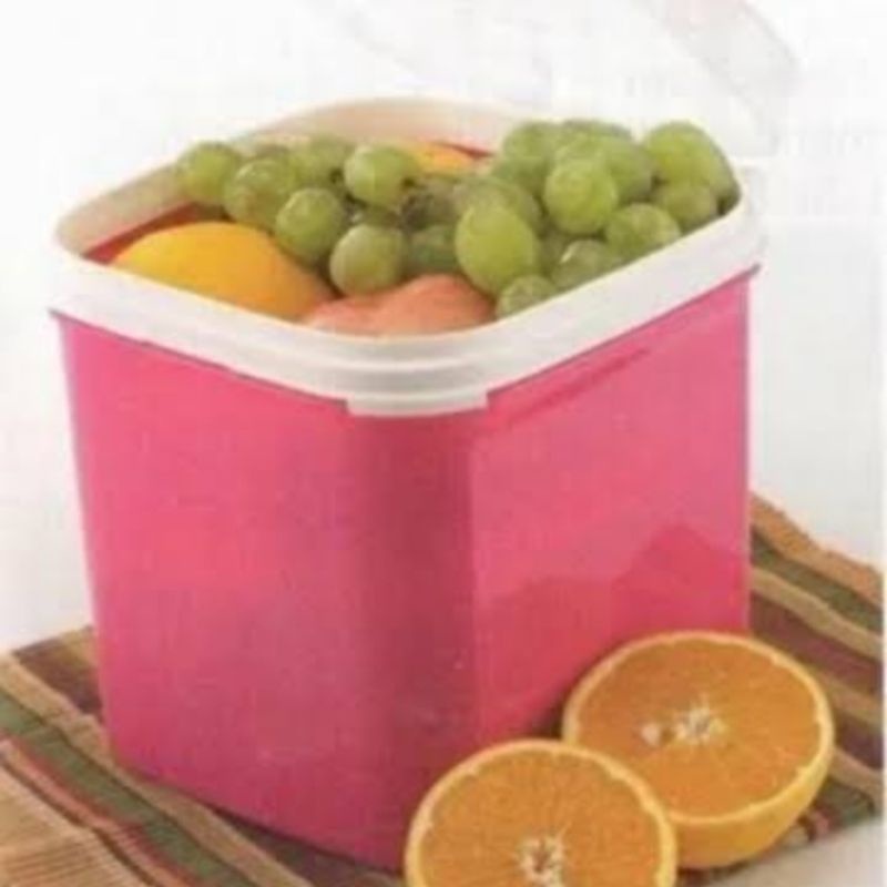Jual Activity Tupperware Signature Square #3 Warna Pink 4L | Shopee ...