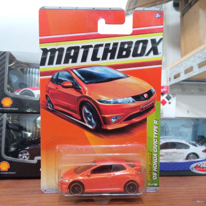 Jual Matchbox Honda civic type r fn2 orange diecast 1/64 | Shopee Indonesia