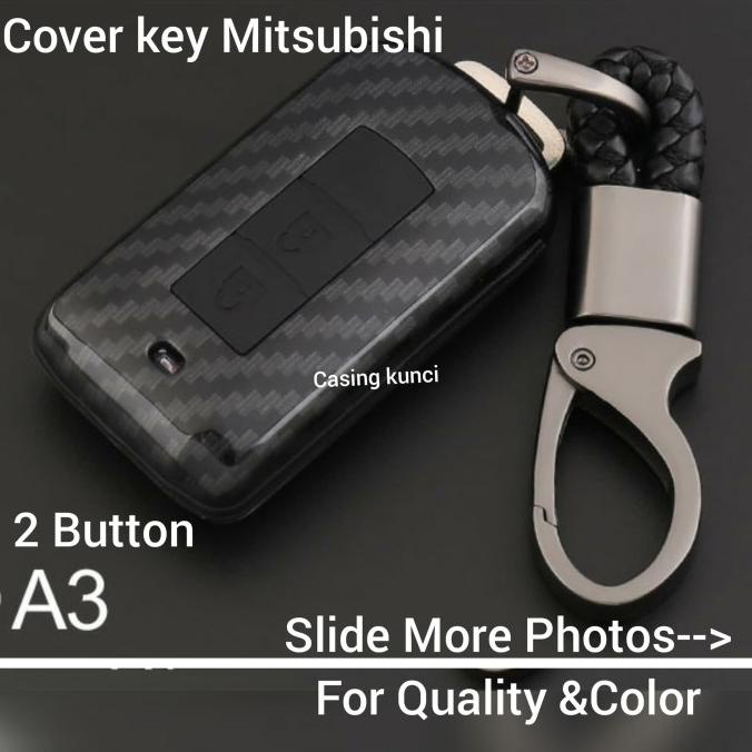 Jual Case Sarung Kunci Smart Key Cover Mitsubishi Outlander Pajero Xpander Shopee Indonesia