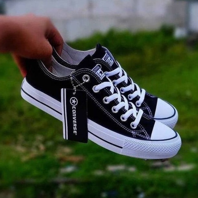 Sepatu kets converse 2024 all star hitam