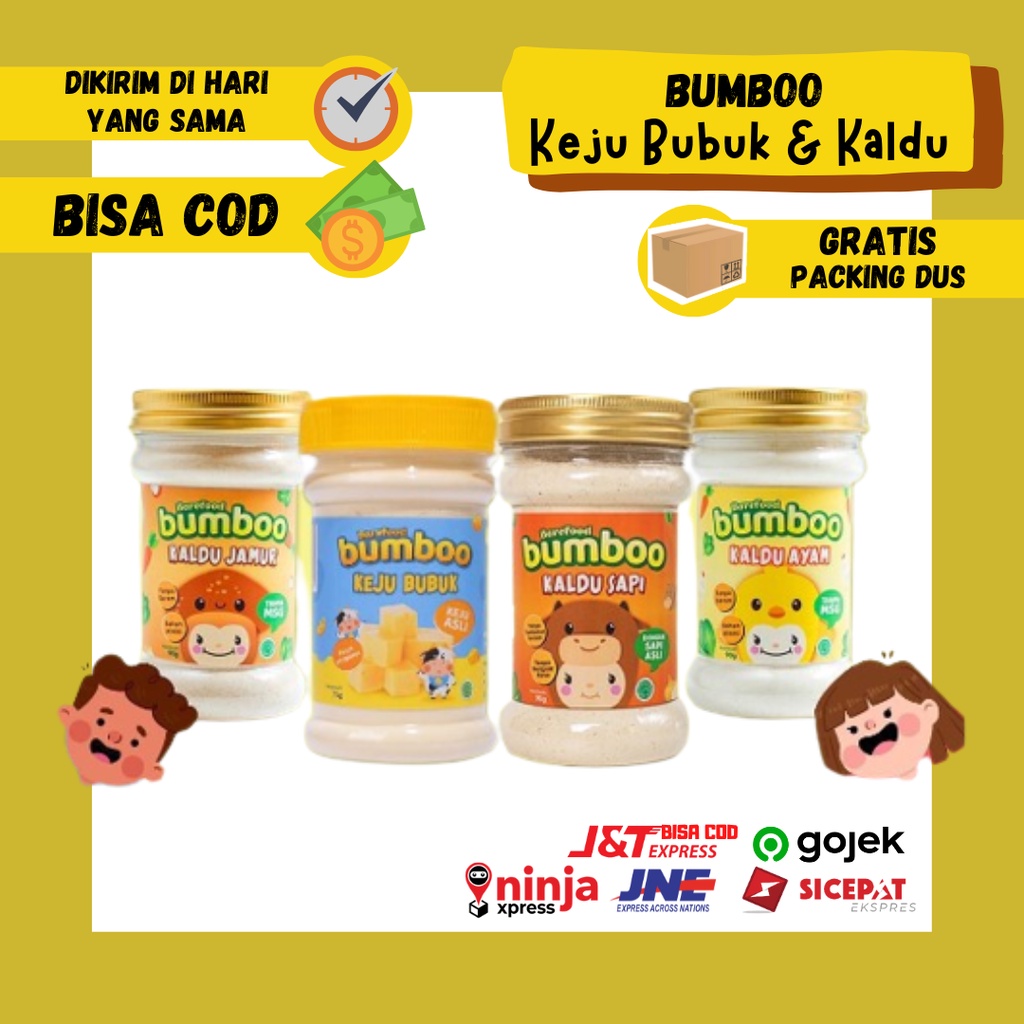 Jual Bumboo Keju Bubuk Kaldu Ayam Kaldu Jamur Kaldu Sapi Mpasi Bayi ...