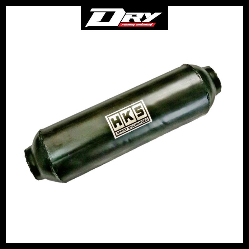 Jual RESONATOR MOBIL CAPSULE MANUAL MATIC HKS BLACK GALVANIS UNIVERSAL