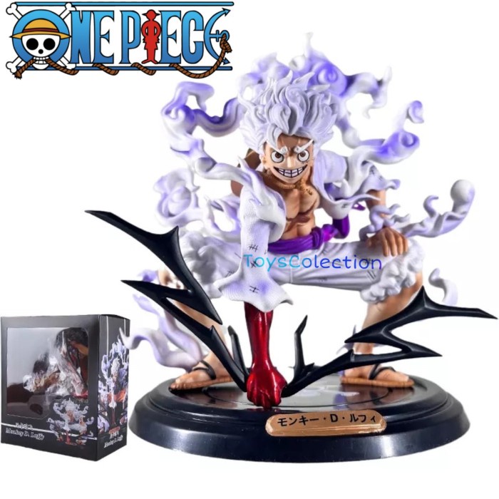 Jual Action Figure One Piece Monkey D Luffy Gear 5 Sun God Hand Squat ...