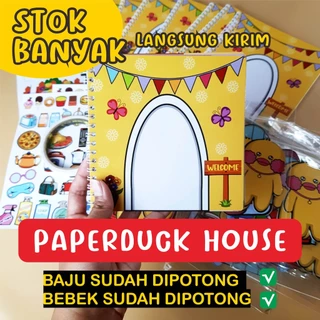 Paperduck Duck House Mainan Bongkar Pasang Anak