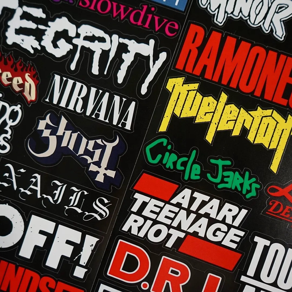 Jual STICKER PACK BAND / STIKER PAX BAND / CUTTING STICKER | Shopee ...