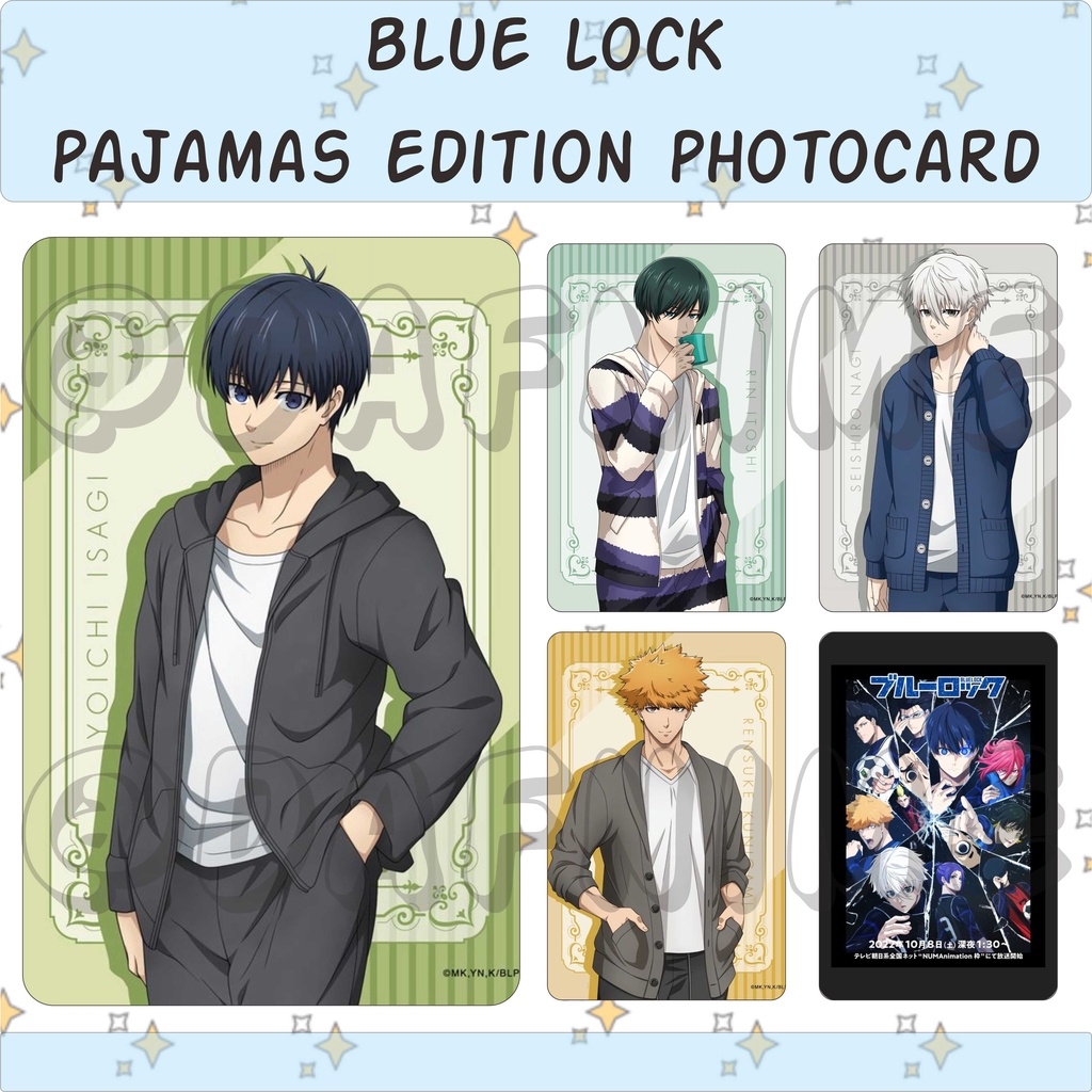 Blue LOCK MANGA EDITION PHOTOCARD ANIME