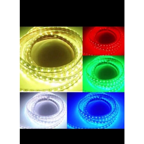 Jual lampu selang led strip bulat outdoor paket 10m 10 m led hias cafe ...