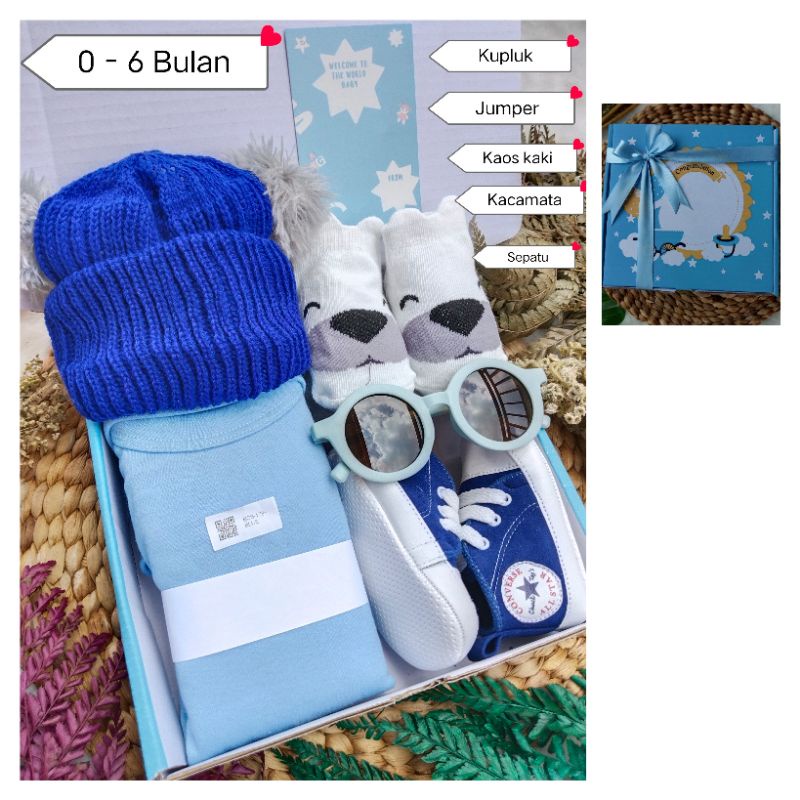 Jual Hampers Bayi Parcel Baby Gift Set Kado Kelahiran Untuk Cewek Cowok ...