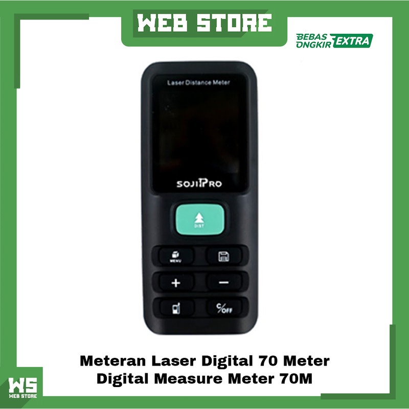 Jual Meteran Laser Digital M Ukur Dimensi Digital Measure Meter