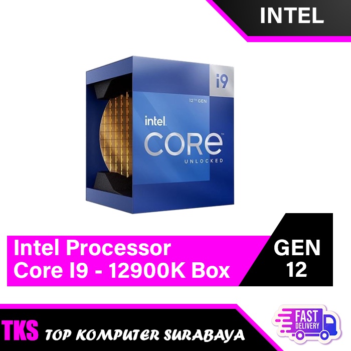 Jual Intel Core i9 12900K 16Core 24Threads AlderLake Box LGA1700 ...