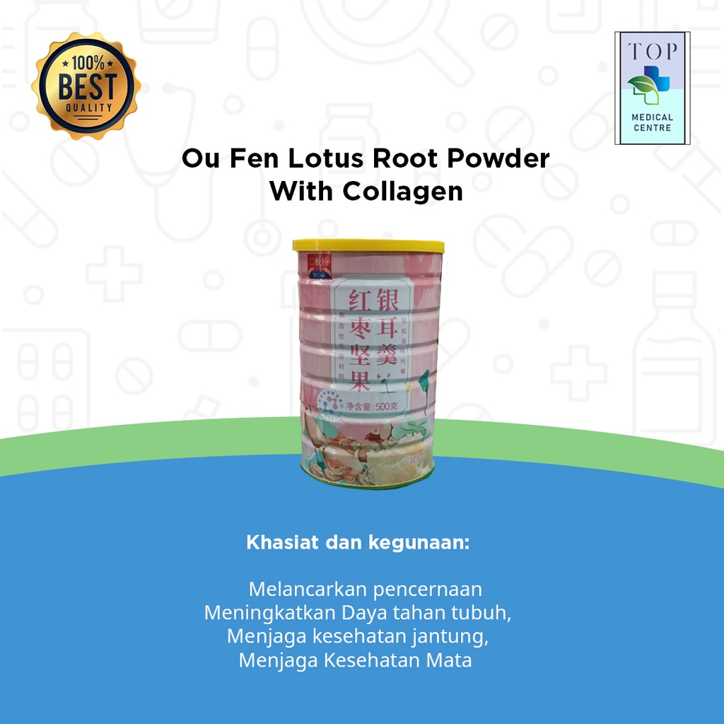 Jual Ou Fen Lotus Root Powder With Collagen | Shopee Indonesia
