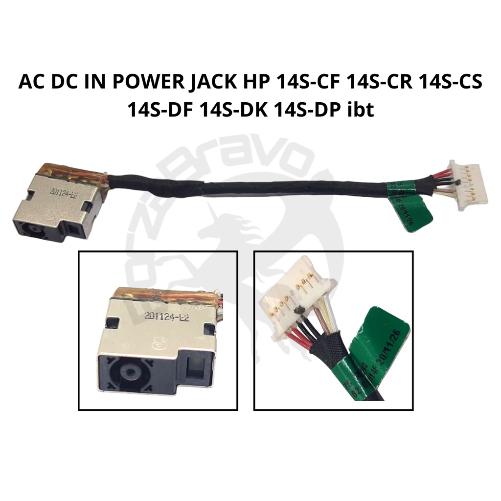 Jual DC POWER JACK CONNECTOR HP 14S CF 14S CR 14S CS 14S DF 14S DK 14S 