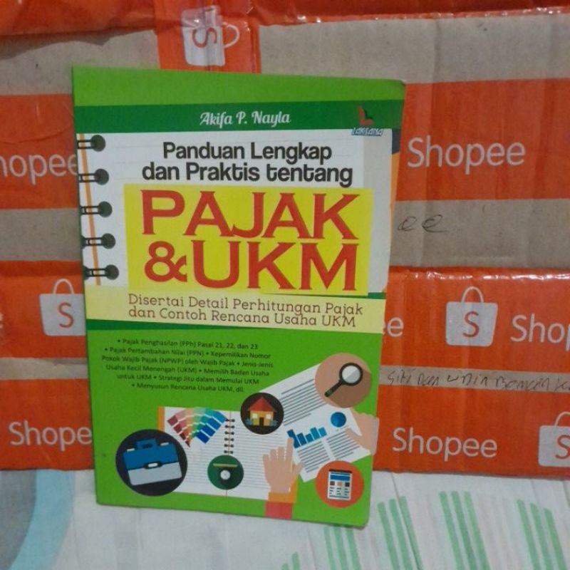 Jual Buku Panduan Lengkap Dan Praktis Tentang Pajak Ukm Shopee Indonesia