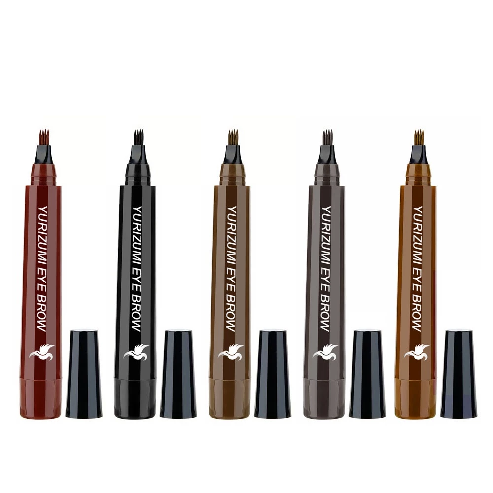 Tip Brow Tiny My 4 Tip Pensil Alis Anti Air Dan Tahan Lama Eyebrow Contouring | AutoStock