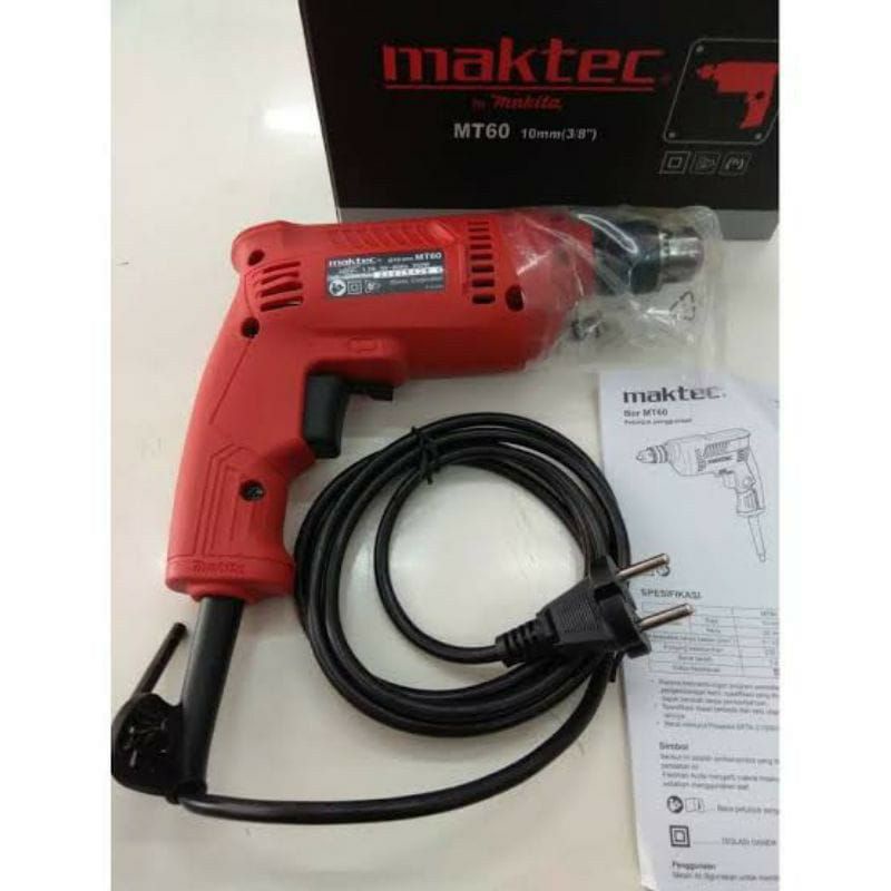 Jual Mesin Bor Maktec Mt Mt Power Drill Mm Shopee Indonesia