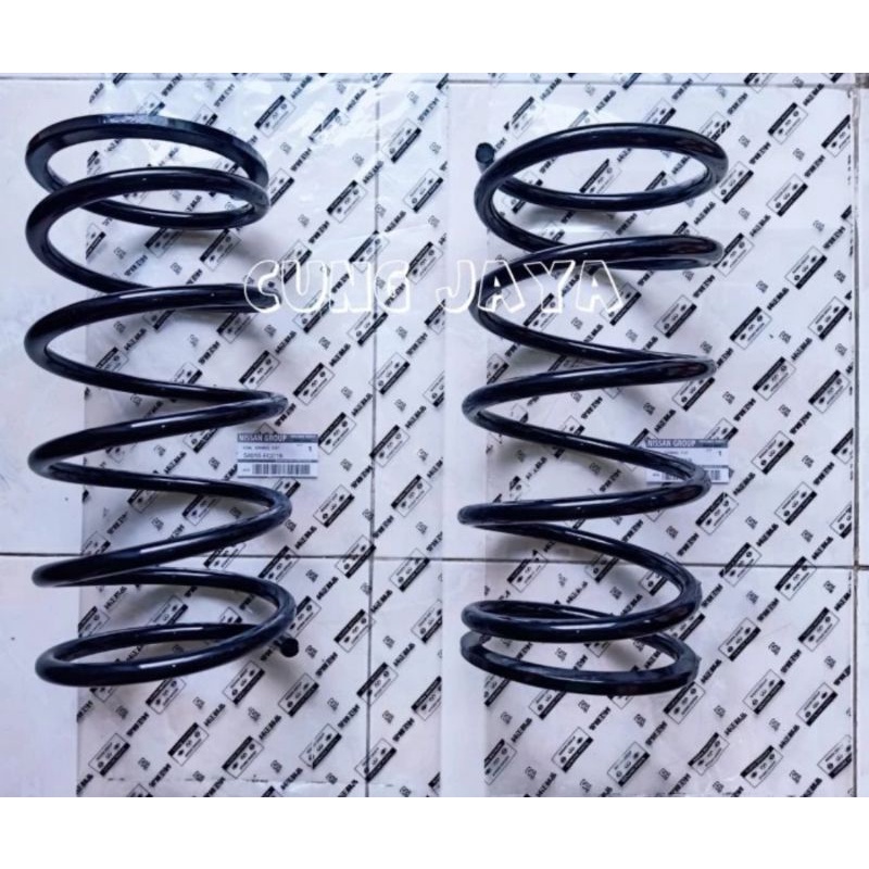 Jual PER KEONG SPIRAL ULIR COIL SPRING DEPAN XTRAIL T30 OLD ASLI JAPAN ...