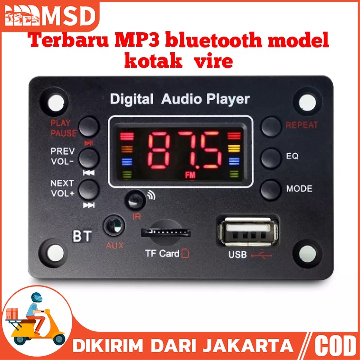 Jual Kit Modul Mp3 Bluetooth Terbaru Kotak Vire 060 Shopee Indonesia