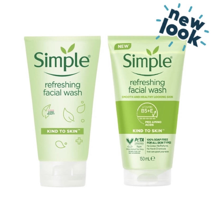 Jual Simple Facial Wash Gel Refreshing 150 ml / Simple Kind To Skin