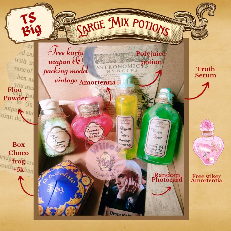 Jual Harry Potter Kit TERMURAH Harry Potter Potions Magic Potions ...