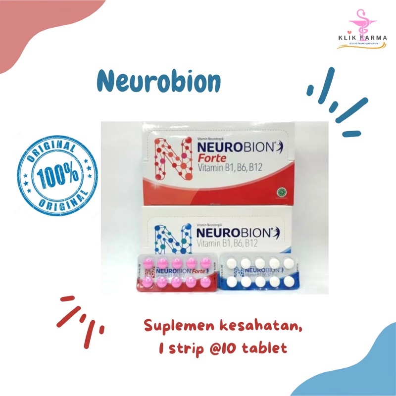 Jual Neurobion Strip Isi 10 Tablet - Multivitamin | Shopee Indonesia