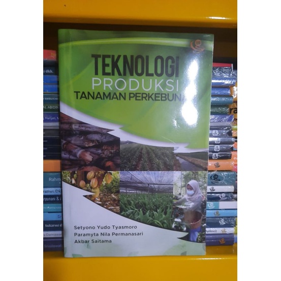 Jual [ Original - UB Press ] Buku Teknologi Produksi Tanaman Perkebunan ...