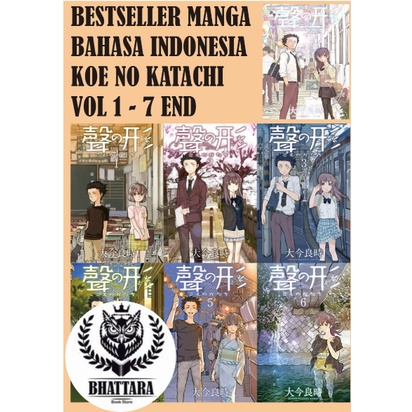 Jual BESTSELLER KOMIK INDO KOE NO KATACHI - A SILENT VOICE - VOL 1 - 7 ...