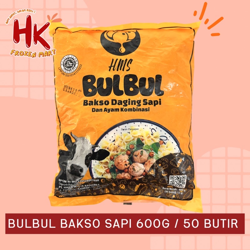 Jual Bul Bul Bakso Sapi Urat 50 Butir 600 Gr Bulbul Baso Kombinasi