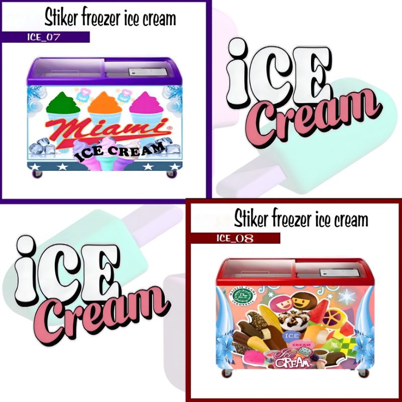 Jual Stiker freezer pendingin motif meat and fruit food | Shopee Indonesia